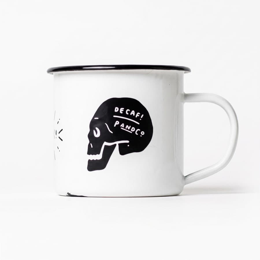Enamel mug — Studio white
